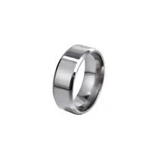 GENERICO - Anillo Titanio Moda 2023 Acero Quirurgico inoxidable Chile Duradero