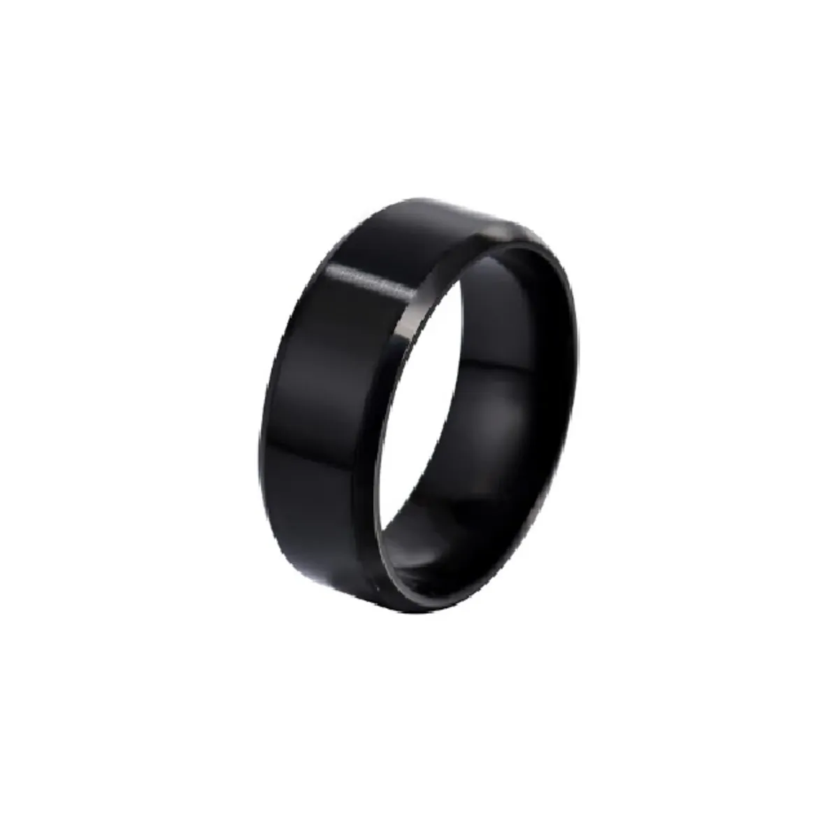 GENERICO - Anillo Titanio Moda 2023 Acero Quirurgico inoxidable Chile Duradero