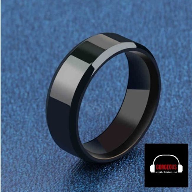 GENERICO - Anillo Titanio Moda 2023 Acero Quirurgico inoxidable Chile Duradero