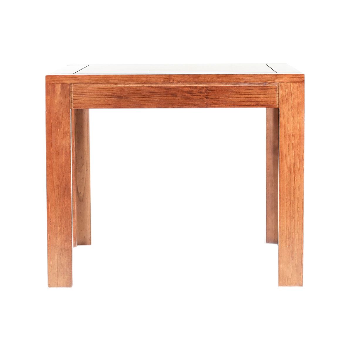 MUEBLES AMERICA - Comedor Nacional Rayenco 4 Sillas Color Nogal Tapiz Terracota