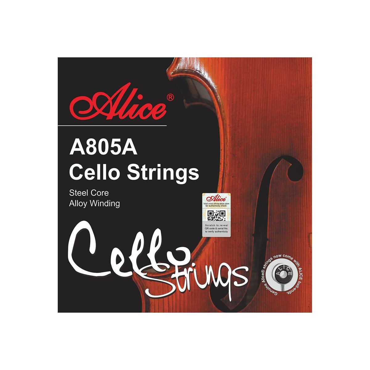 ALICE - Set de cuerdas para violonchelo Alice A805