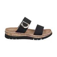 Sandalia Mujer Negro Plataforma Kathe