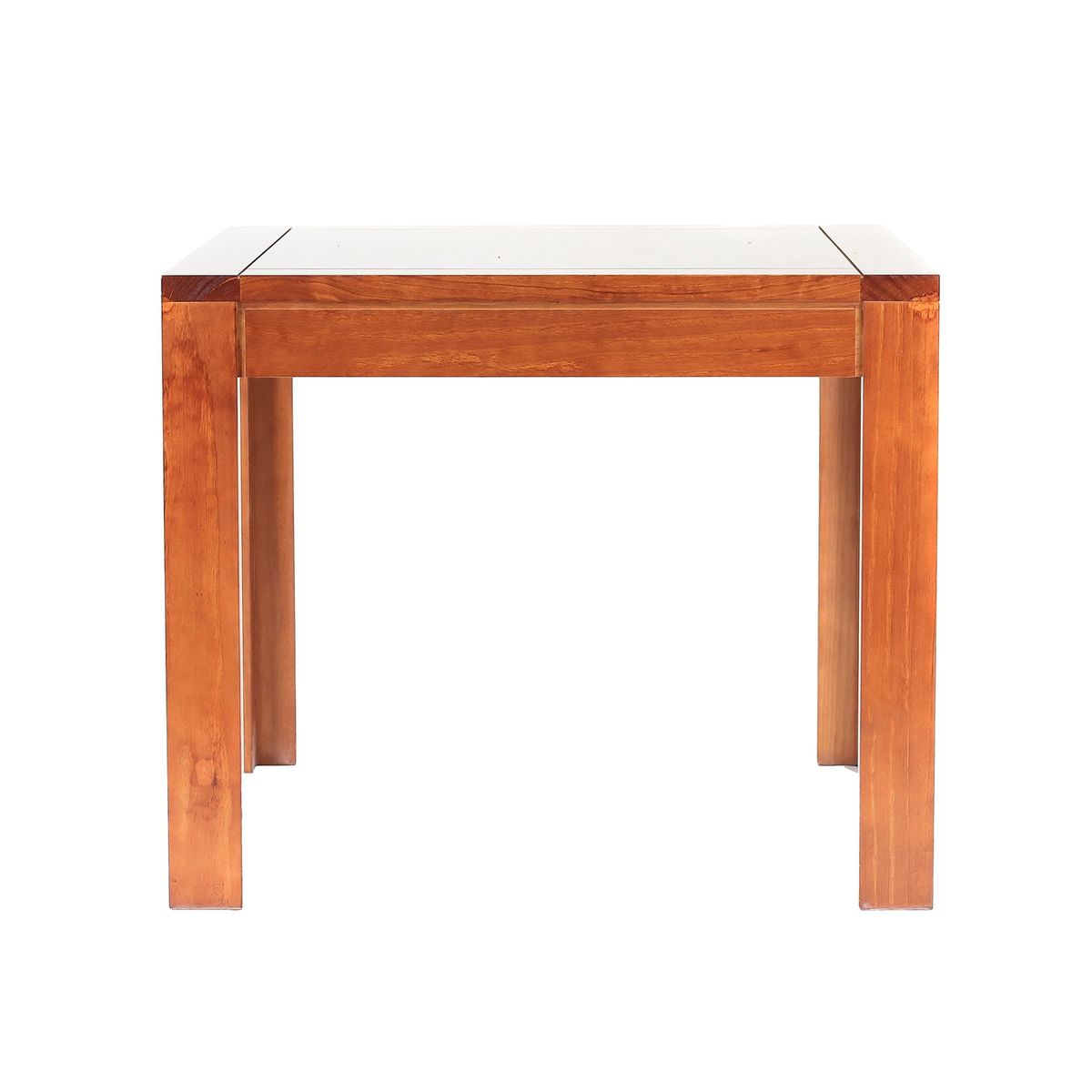 MUEBLES AMERICA - Comedor Nacional Rayenco 4 Sillas Color Raulí Tapiz Terracota