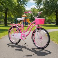 Bicicleta Infantil Queen Aro 20 Rosada