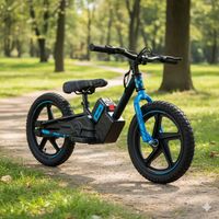 Bicicleta Eléctrica Infantil BeRide Aro 12 Azul