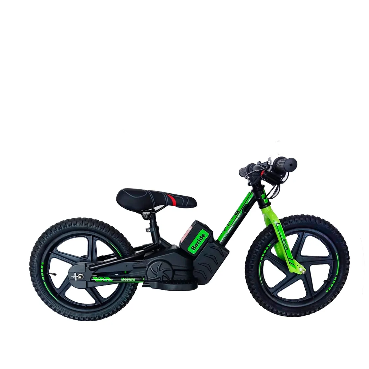 BEBESIT - Bicicleta Eléctrica Infantil BeRide Aro 12 Verde Bebesit