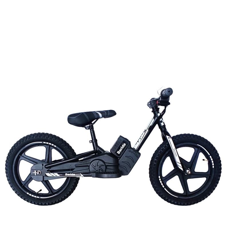 BEBESIT - Bicicleta Eléctrica Infantil BeRide Aro 16 Negra Bebesit