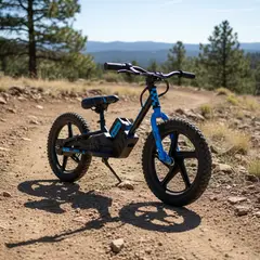 BEBESIT - Bicicleta Eléctrica Infantil BeRide Aro 16 Azul