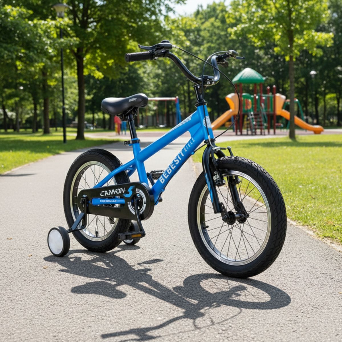 BEBESIT - Bicicleta Infantil Canyon Aro 16 Azul Bebesit