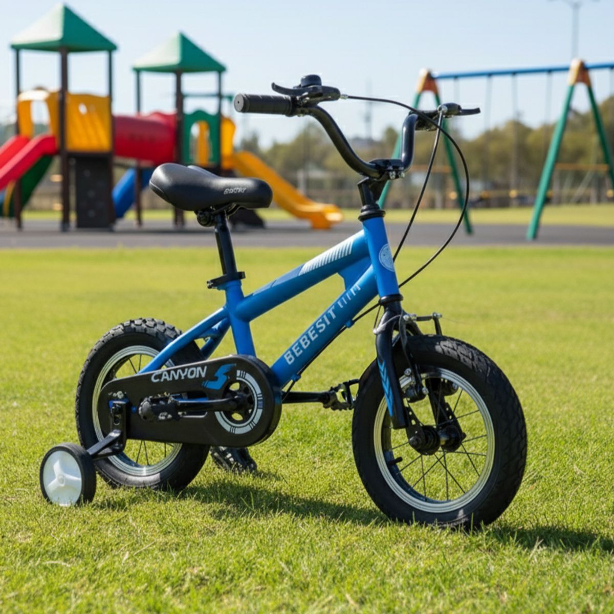 BEBESIT - Bicicleta Infantil Canyon Aro 12 Azul Bebesit