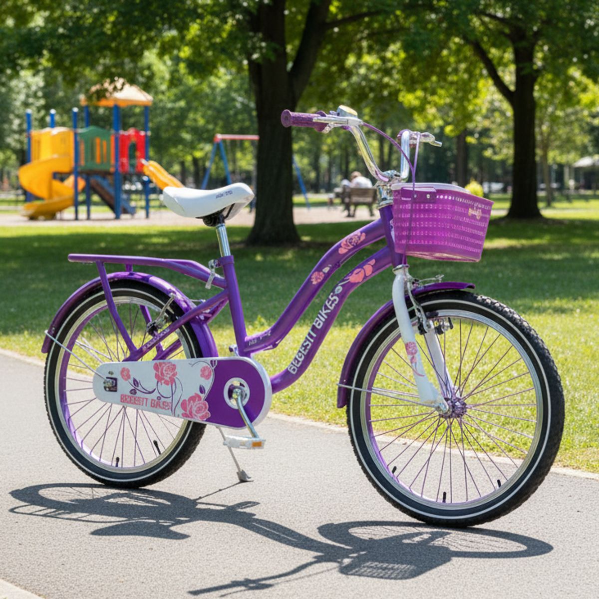 BEBESIT - Bicicleta Infantil Queen Aro 20 Morada Bebesit