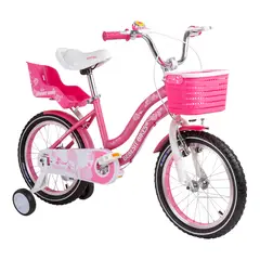 BEBESIT - Bicicleta Infantil Queen Aro 16 Rosada