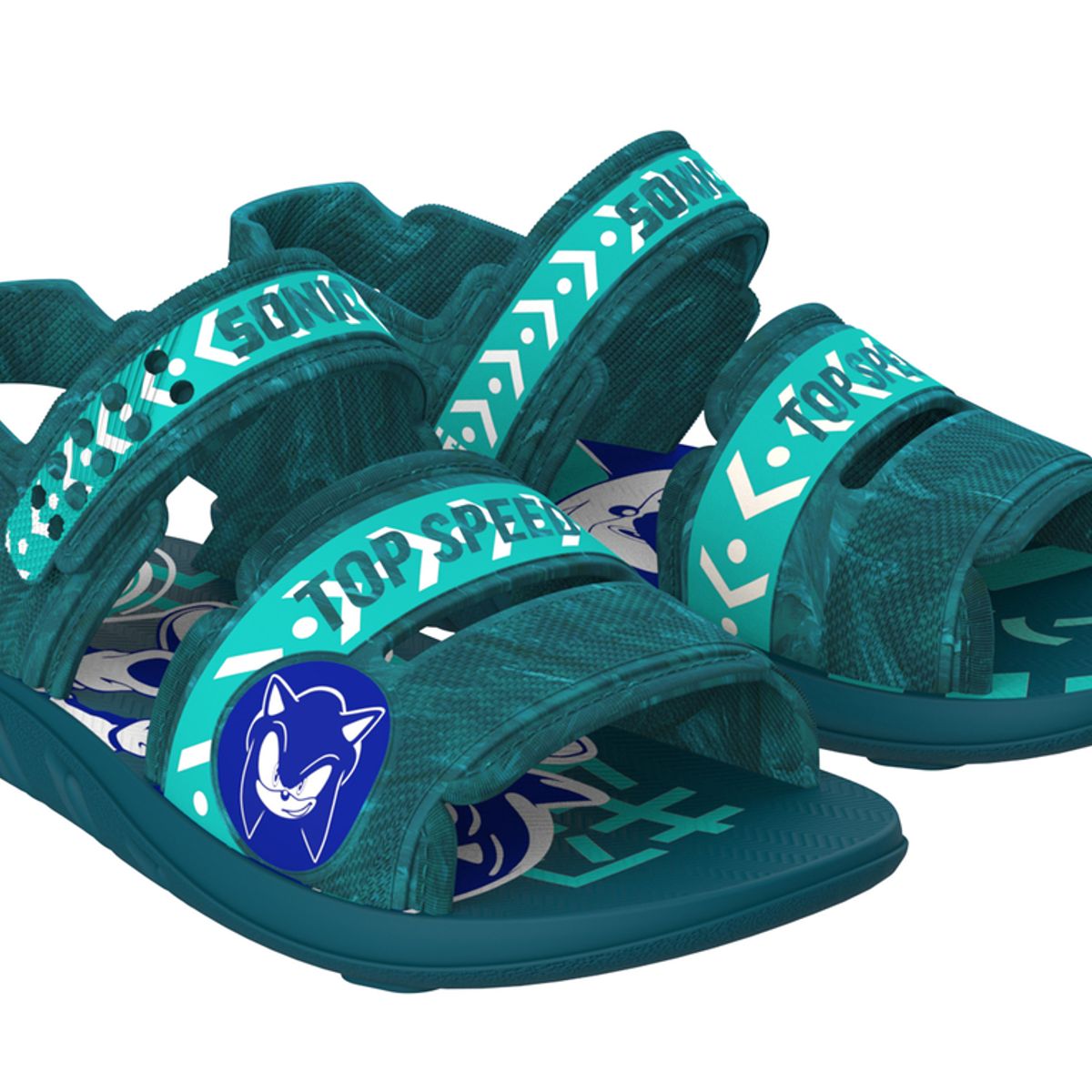 IPANEMA - Sandalia Niño Verde/Azul Sonic Ipanema