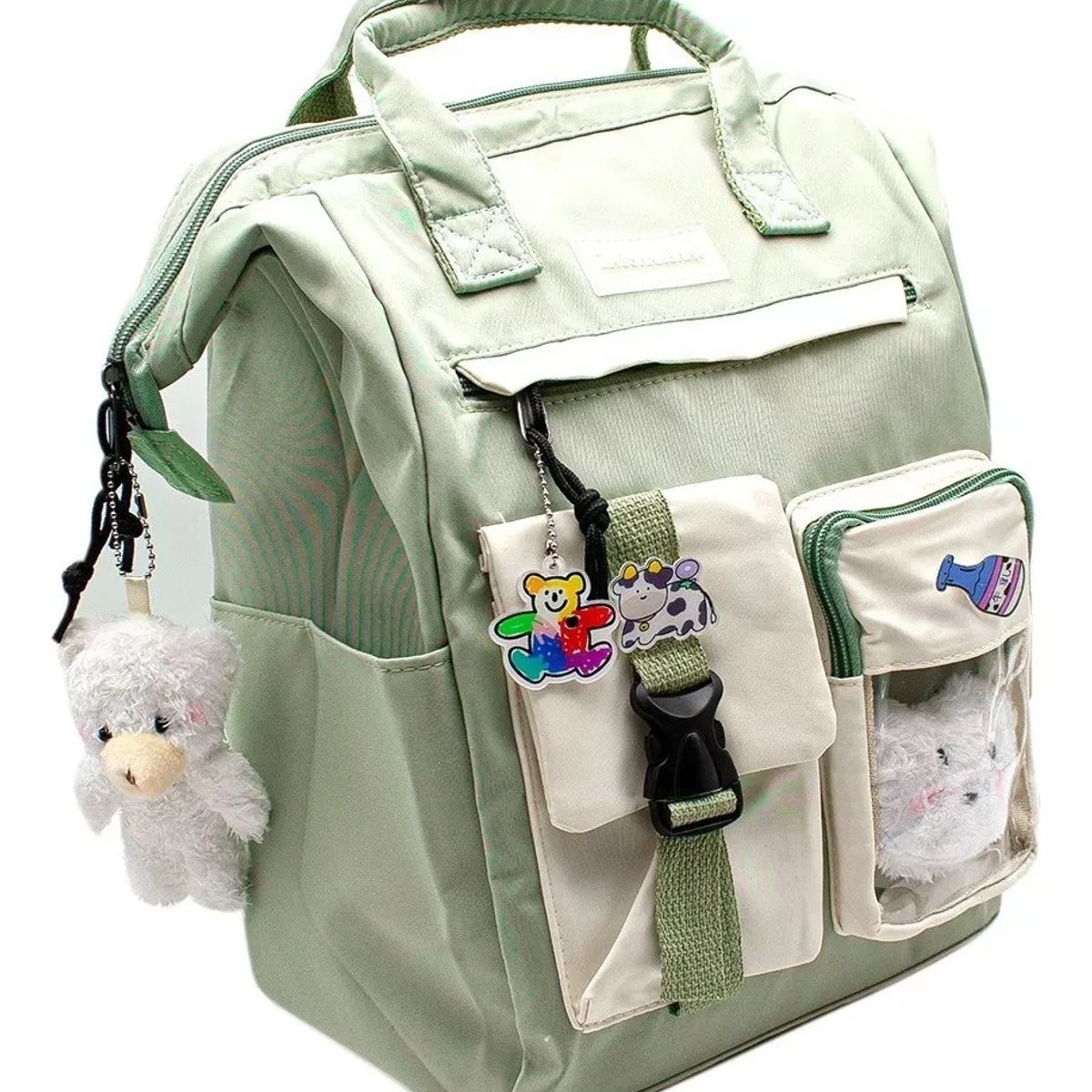 GENERICO - Mochilas Para Niña Infantil Kawai Escolar Verde
