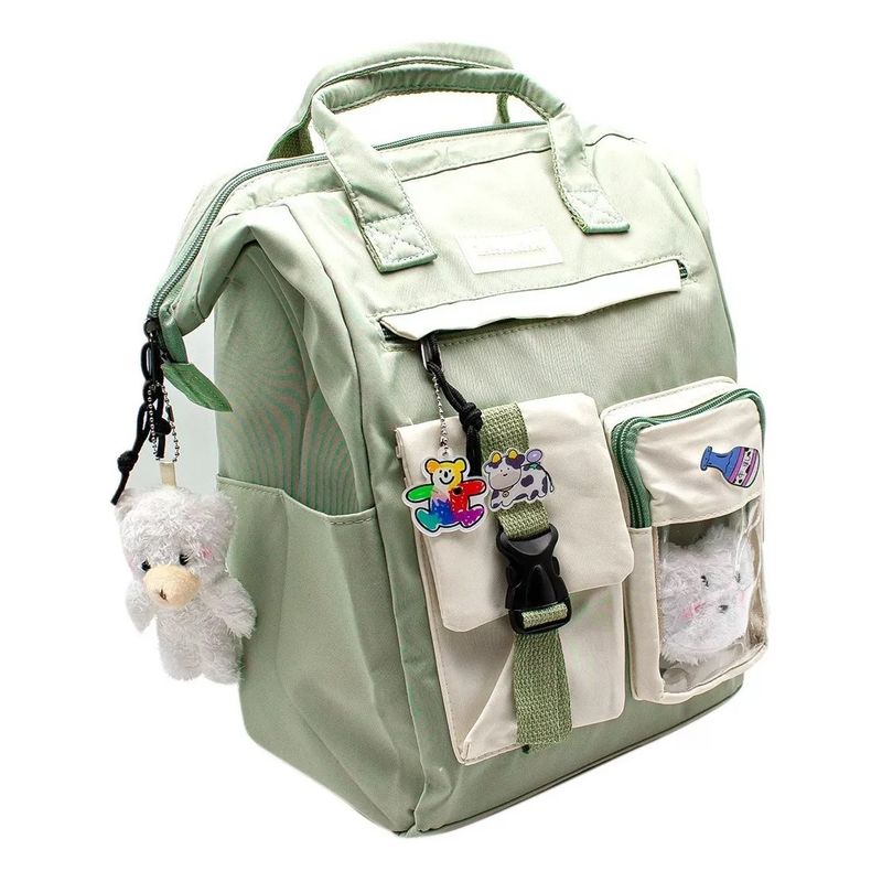 GENERICO - Mochilas Para Niña Infantil Kawai Escolar Verde