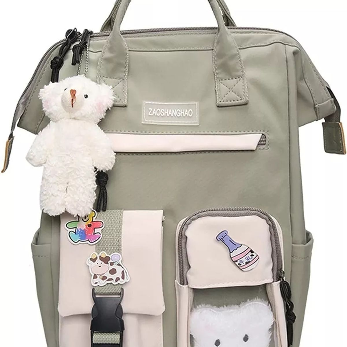 GENERICO - Mochilas Para Niña Infantil Kawai Escolar Verde
