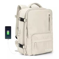 Mochila De Senderismo Impermeable De Viaje Grande Blanco