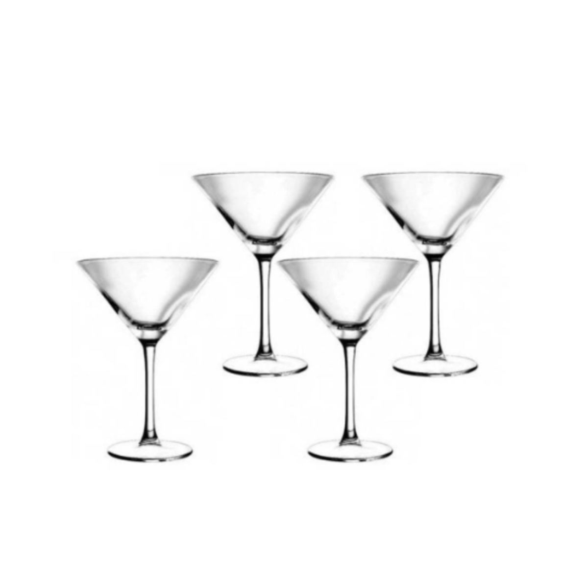 GLASSO - Set 4 Copas Martini 270 ml Glasso