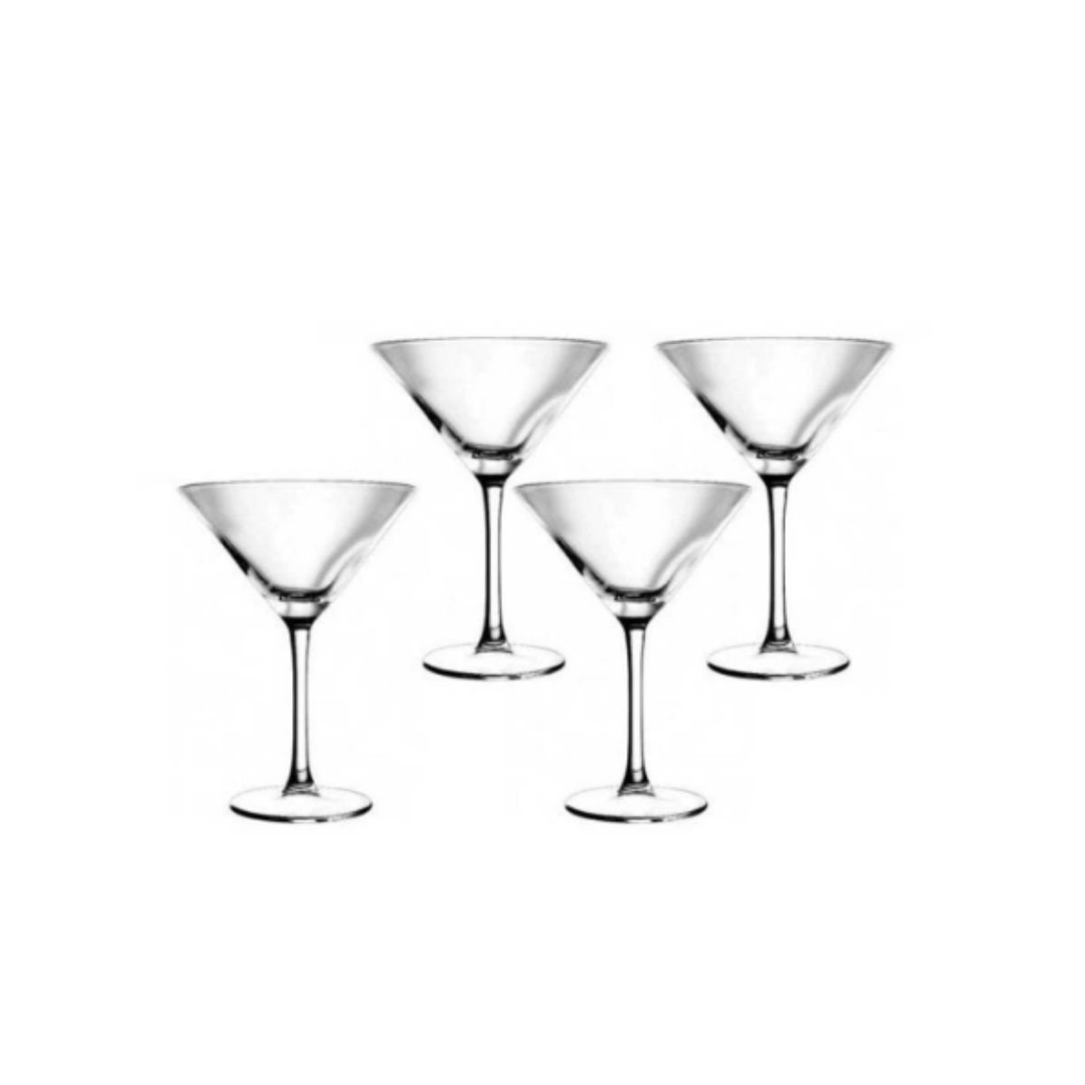 GLASSO - Set 4 Copas Martini 270 ml Glasso