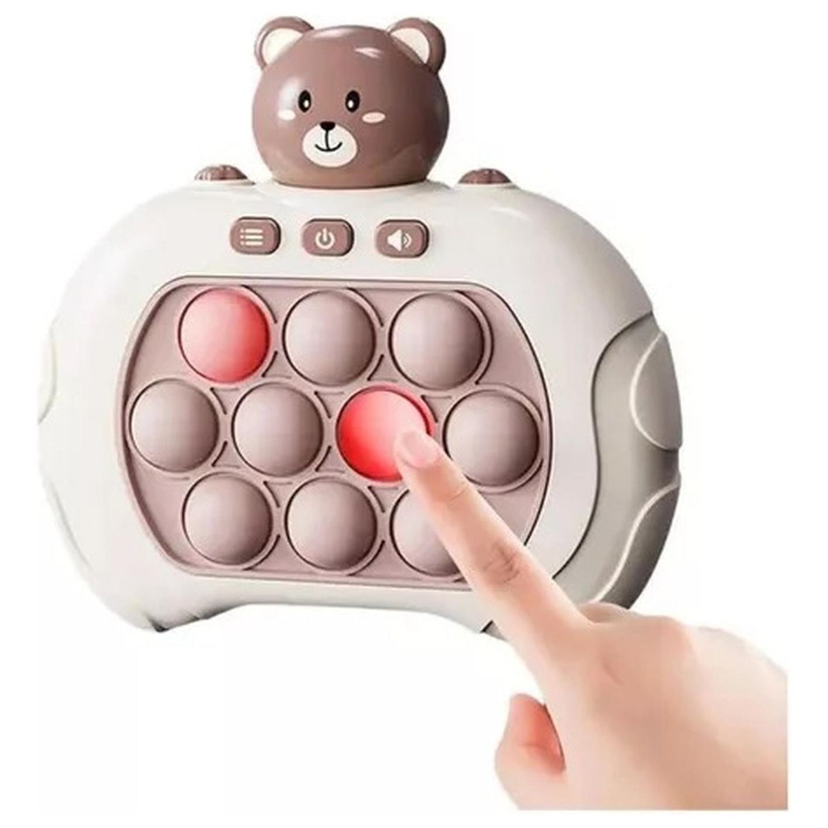 GENERICO - Popit Electronico Juguete Sensorial Pop-it - Cafe.-