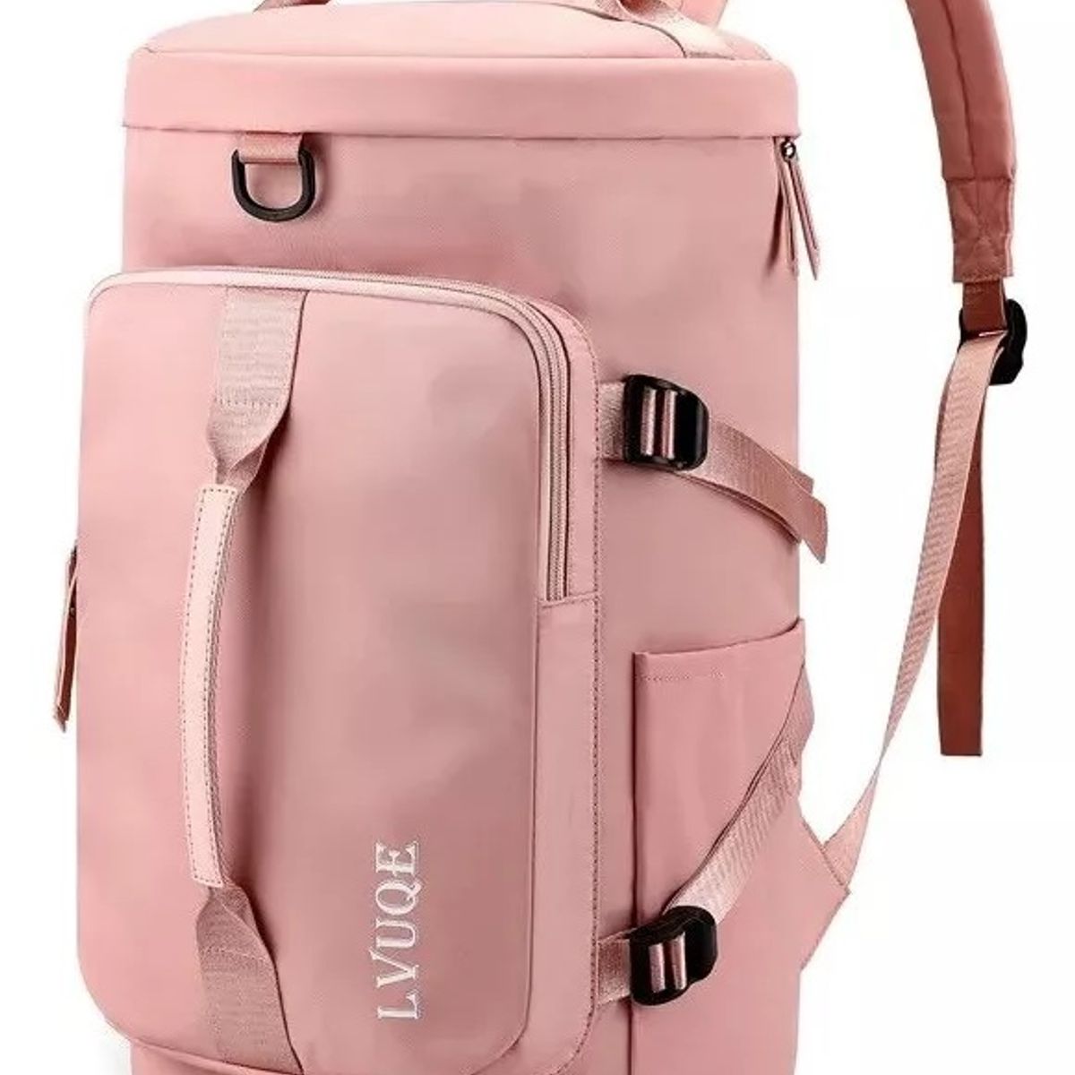GENERICO - Bolso De Viaje Impermeable Mochila Multiusos Hombro Gimnasio Rosa