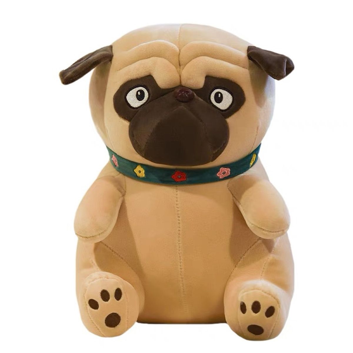 GENERICO - Peluche Perro Suave Felpa Perrito Pug Para Regalo 30cm