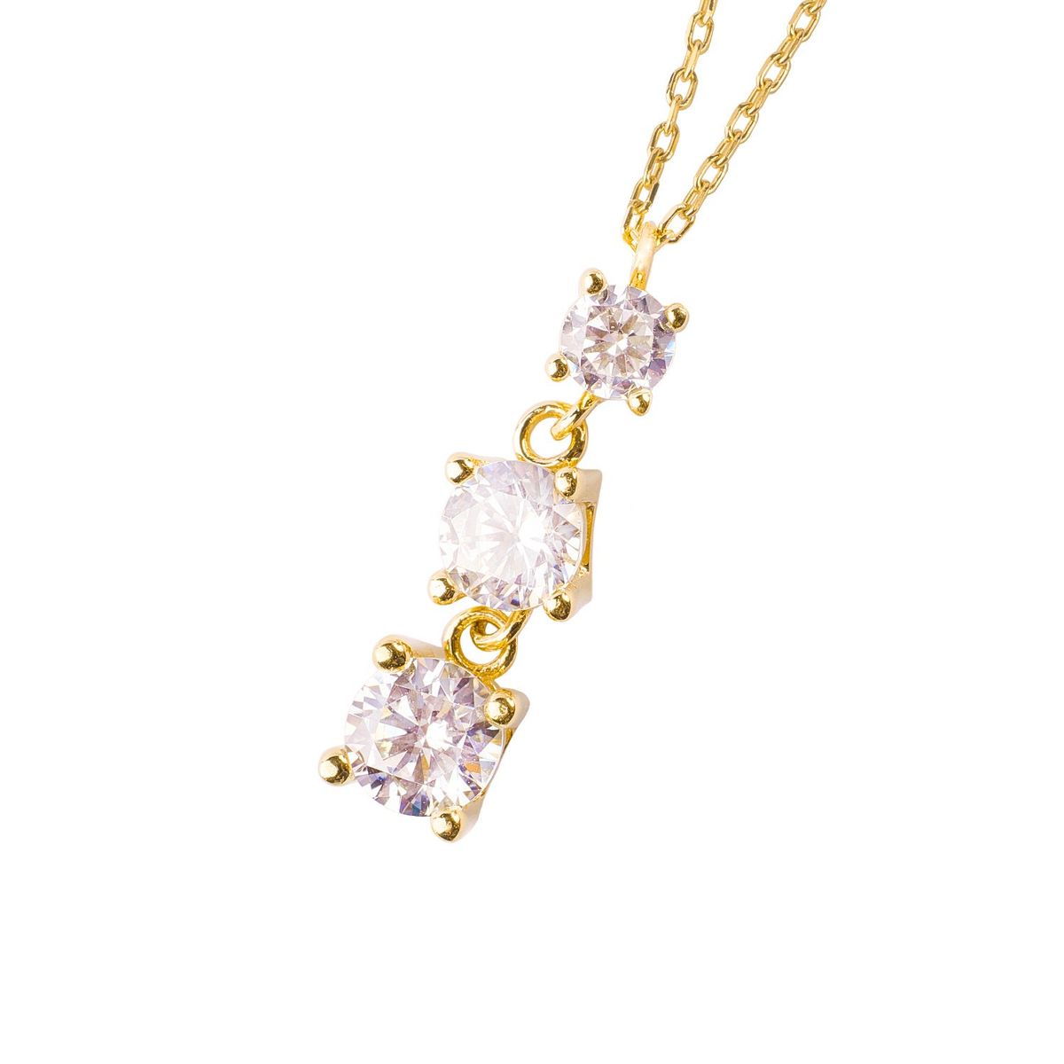 JB JOYAS BARON - Collar de Oro 18kt Modelo 3 Circón