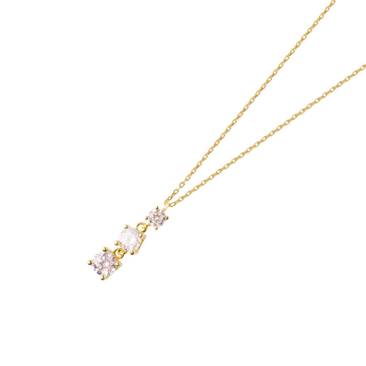 JB JOYAS BARON - Collar de Oro 18kt Modelo 3 Circón