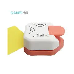 GENERICO - Perforador De Esquina Papel Cortador Esquinas 3 En 1 Kamei