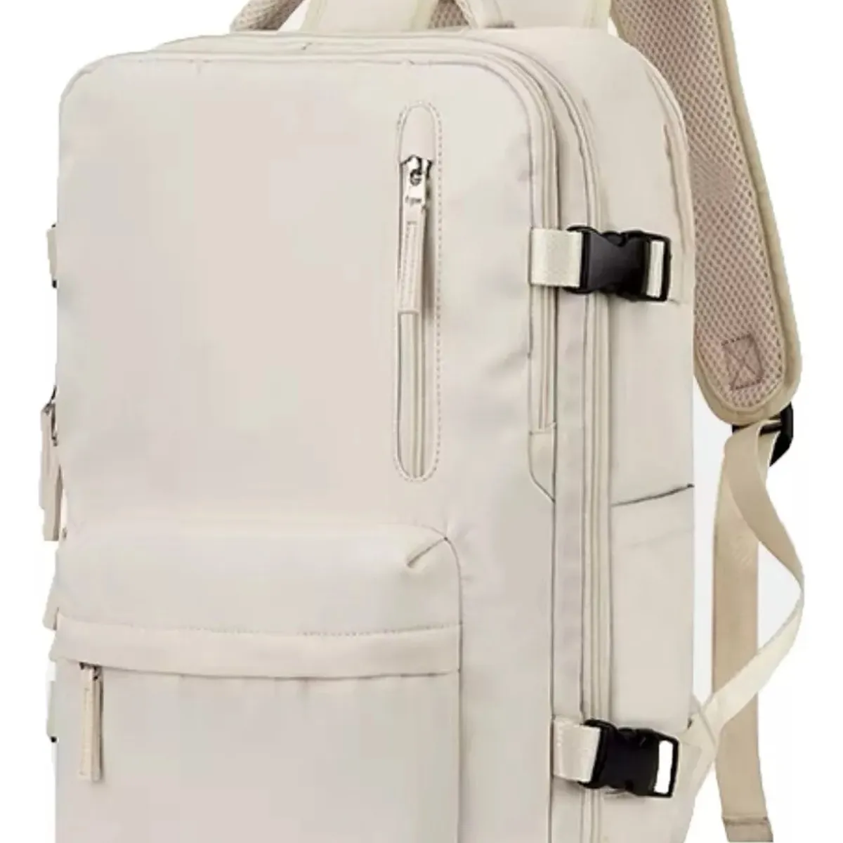 GENERICO - Mochila Viaje Cabina Avión Impermeable blanco
