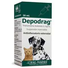 GENERICO - DEPODRAG® MASCOTAS 20 ML – Suspensión Inyectable