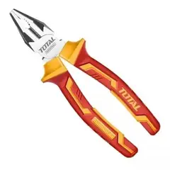 TOTAL TOOLS - Alicate Punta Larga Fina Aislado 8 Pulgadas Total