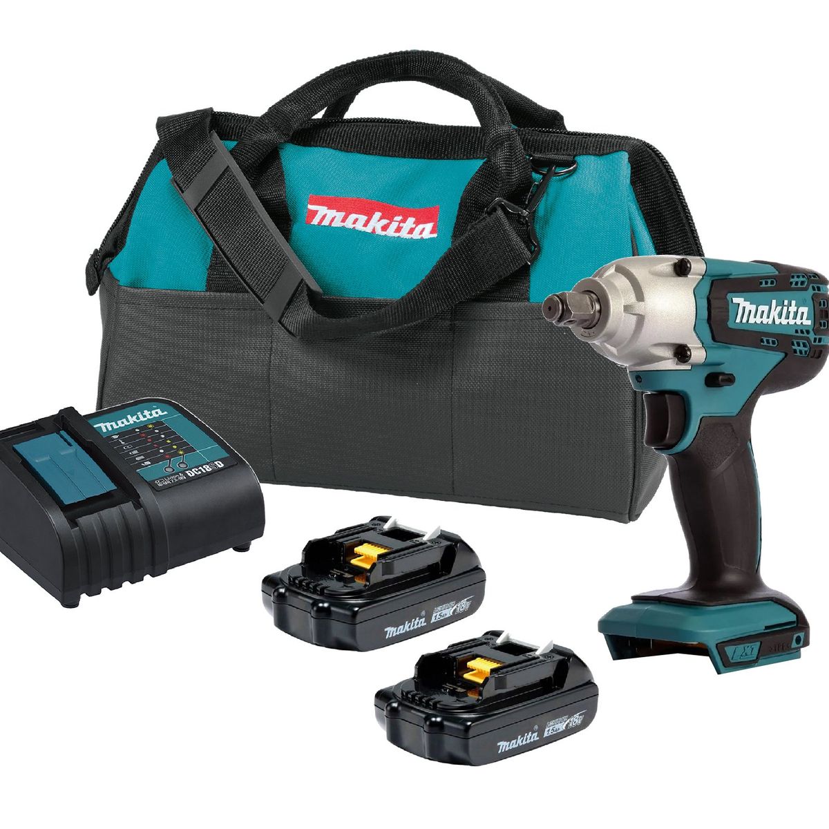 MAKITA - Llave De Impacto 1/2'' 18v Makita Dtw190z / 2 Baterias