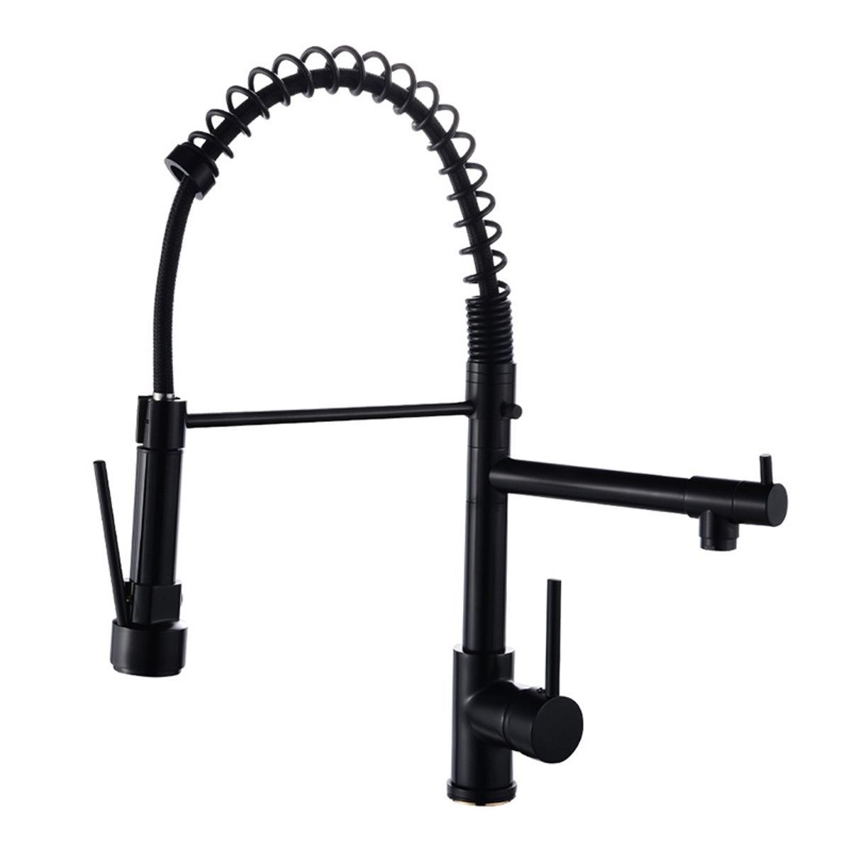 KUANGYE - Grifo Llave Lavaplatos Monomando Cocina Extensible Triple