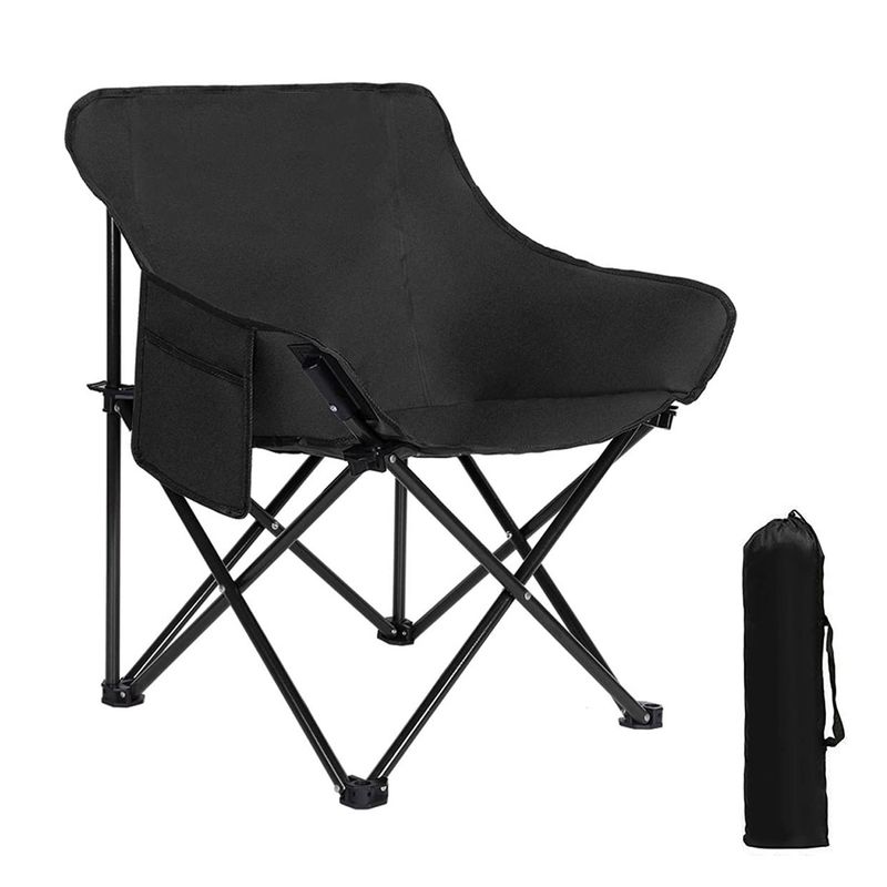EVERSO - Silla Plegable Portátil Playa Camping Pesca Picnic  Bolsa N
