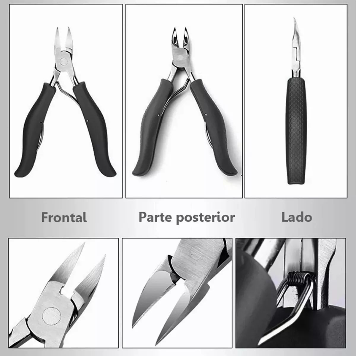 KUANGYE - Set Pedicura Cortauñas Profesional Manicure Uñas Encarnadas