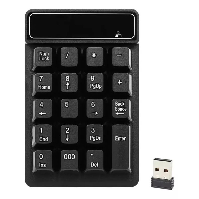 KUANGYE - Teclado Numérico Inalámbrico 24ghz Semi-mecanico Waterproof