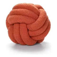 GENERICO - Cojin Decorativo Modelo Nudo Acolchado Color Naranja