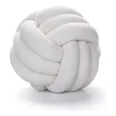 GENERICO - Cojin Decorativo Modelo Nudo Acolchado Color Blanco