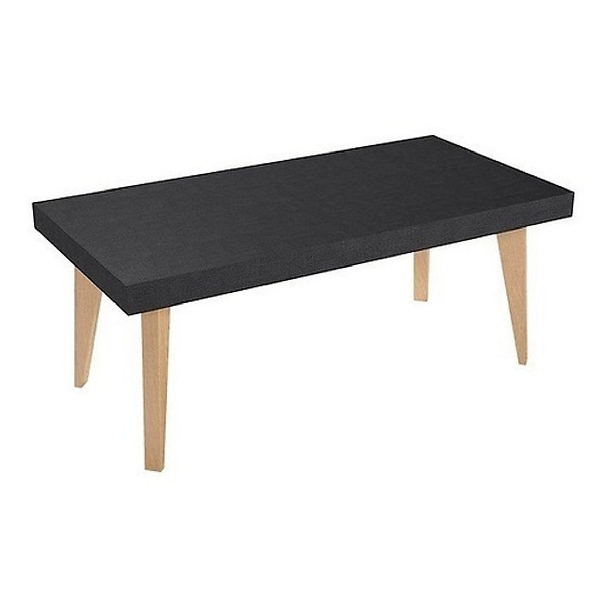 BE DESIGN - Mesa De Centro Rectangular Nordic Negro