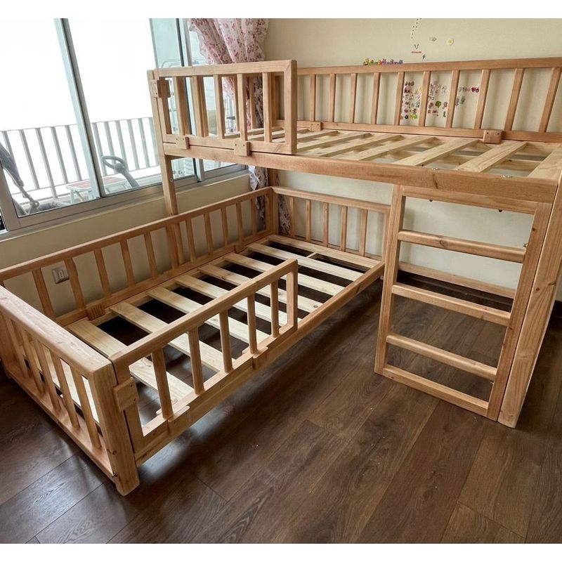 MPA DECOHOGAR - Base Camarote infantil madera montessori - 1 plaza