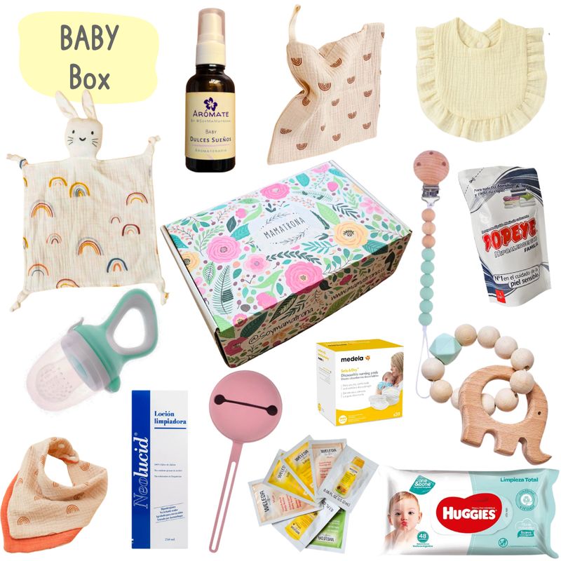 MAMATRONA - Bebé box Caja regalo Baby Shower Mamatrona