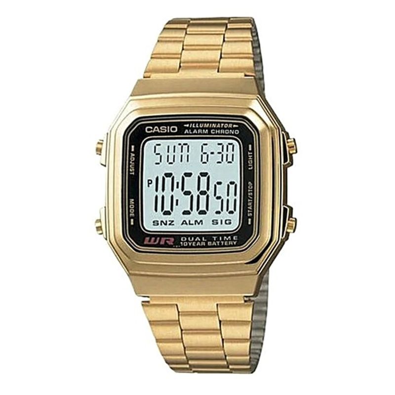 CASIO - Reloj Unisex Casio Vintage A178WGA-1ADF