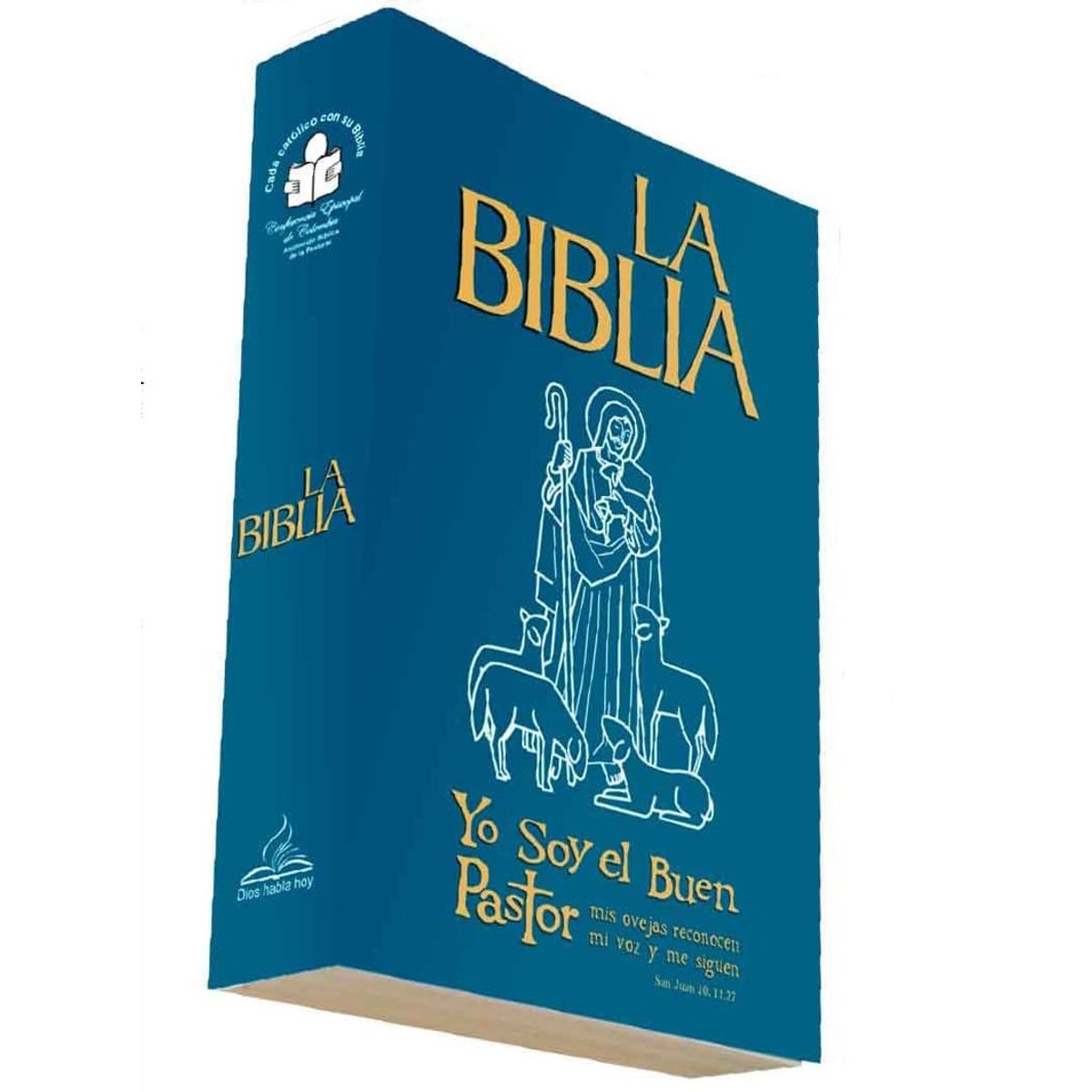 SOCIEDADES BIBLICAS UNIDAS - Santa Biblia con Deuterocanónicos Dios Habla Hoy rústica azul