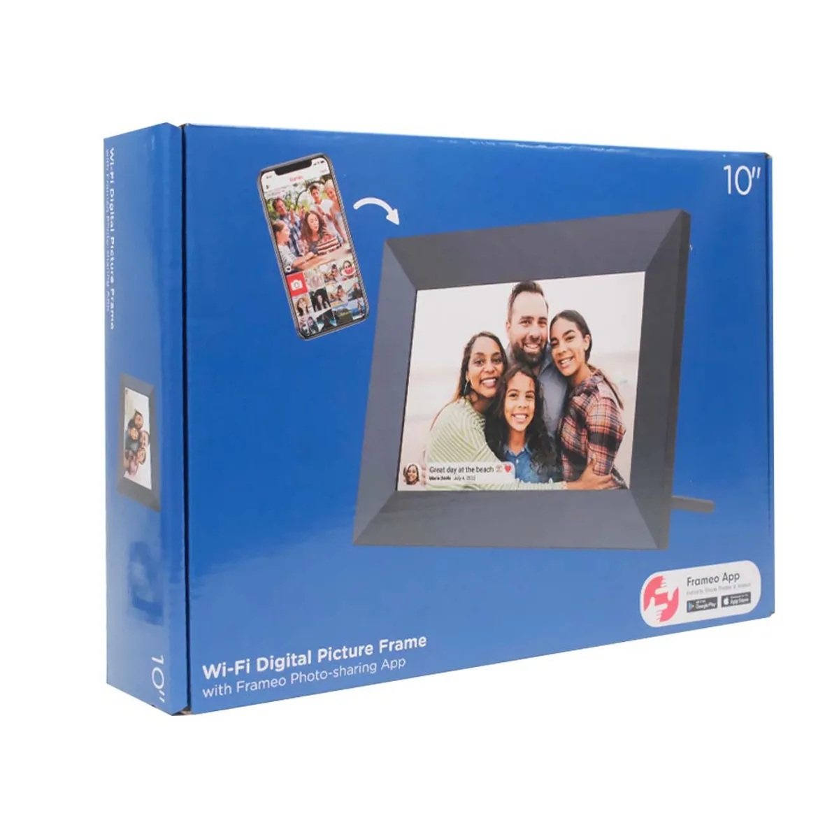 GENERICO - MARCO DIGITAL WI-FI 10 PULGADAS ( INCLUYE APLICACIÓN FRAMEO)