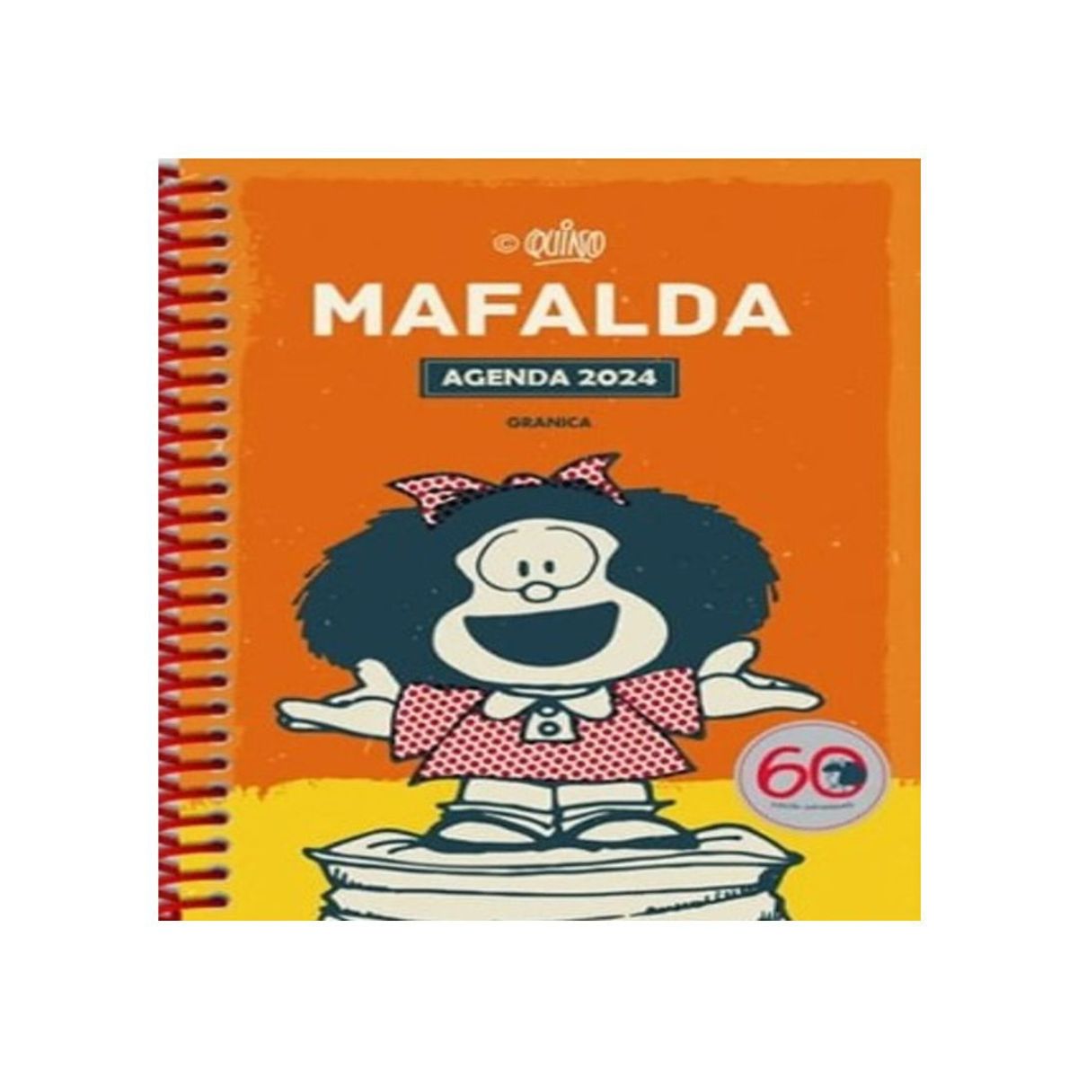 GRANICA - MAFALDA 2024 ANILLADA MODULOS ANARANJADO
