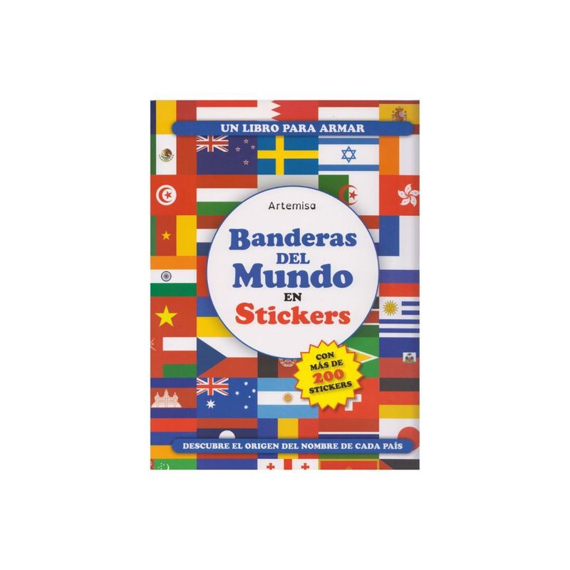 ARTEMISA - Libro BANDERAS DEL MUNDO EN STICKERS
