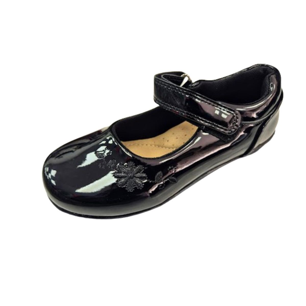 VINNYS OUTLET - Zapato Charol Niña Negro