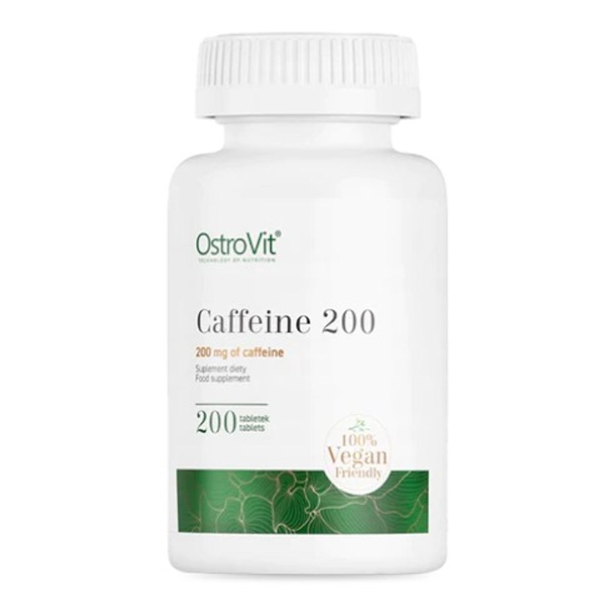 OSTROVIT - CAFFEINE 200 TABLETAS 200MG C/U - OSTROVIT