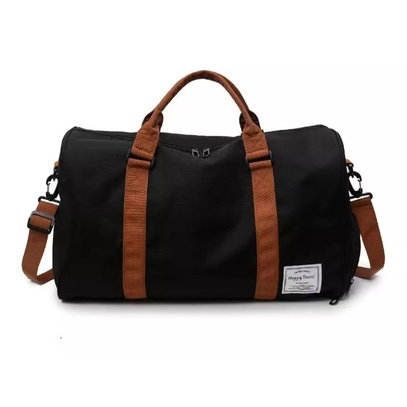 GENERICO - Bolsa De Viaje Bolsa De Deporte Para Gimnasia negro